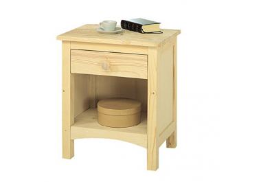 Comodino in legno massello