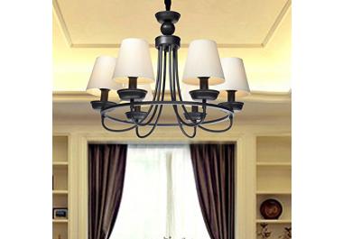 Lampadari in ferro battuto