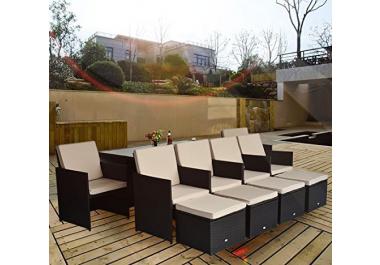 Mobili da giardino in alluminio